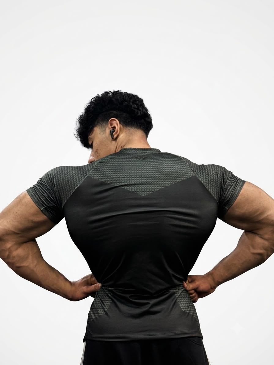 Superman Dark Performance Compression T-Shirt